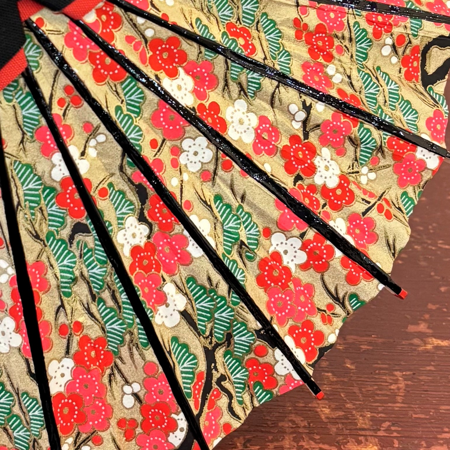 姫和傘 『梅林に松』