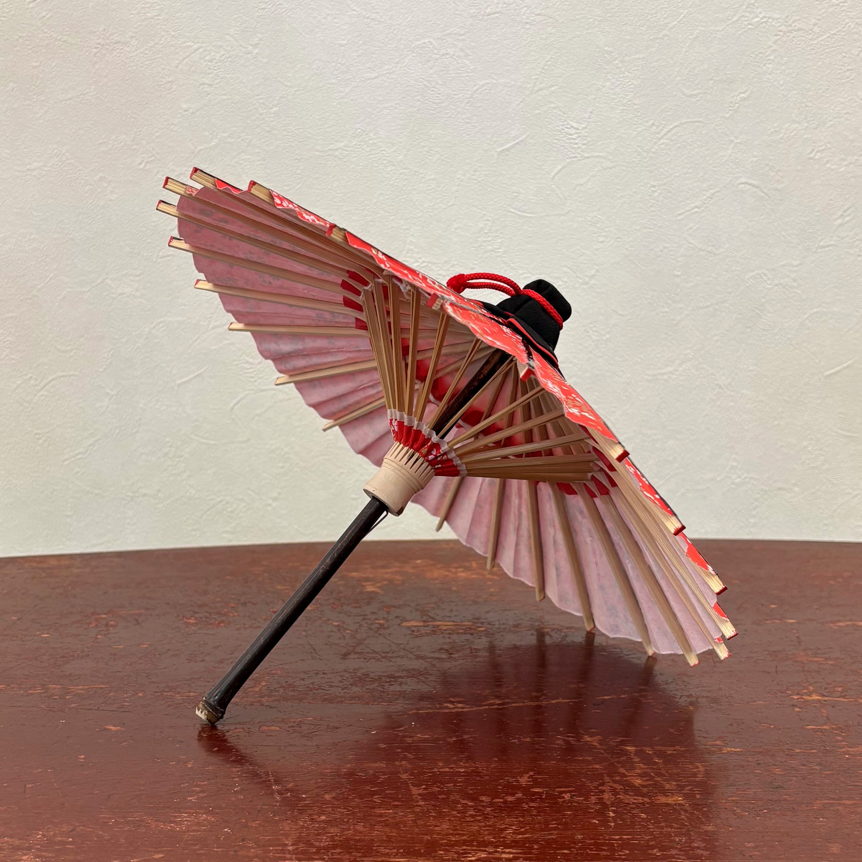 姫和傘 『桜かすみ』 赤