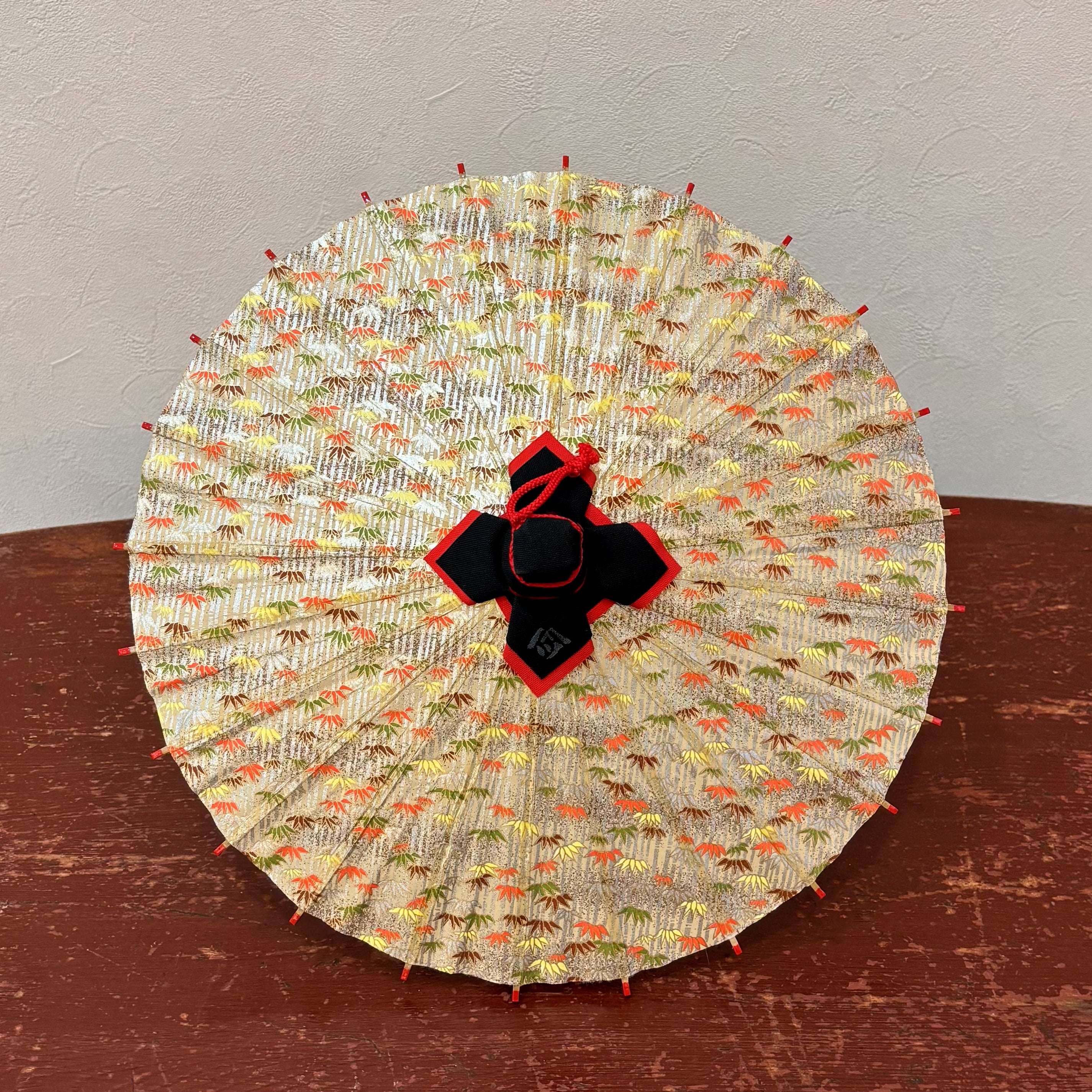 姫和傘 『銀彩/笹』