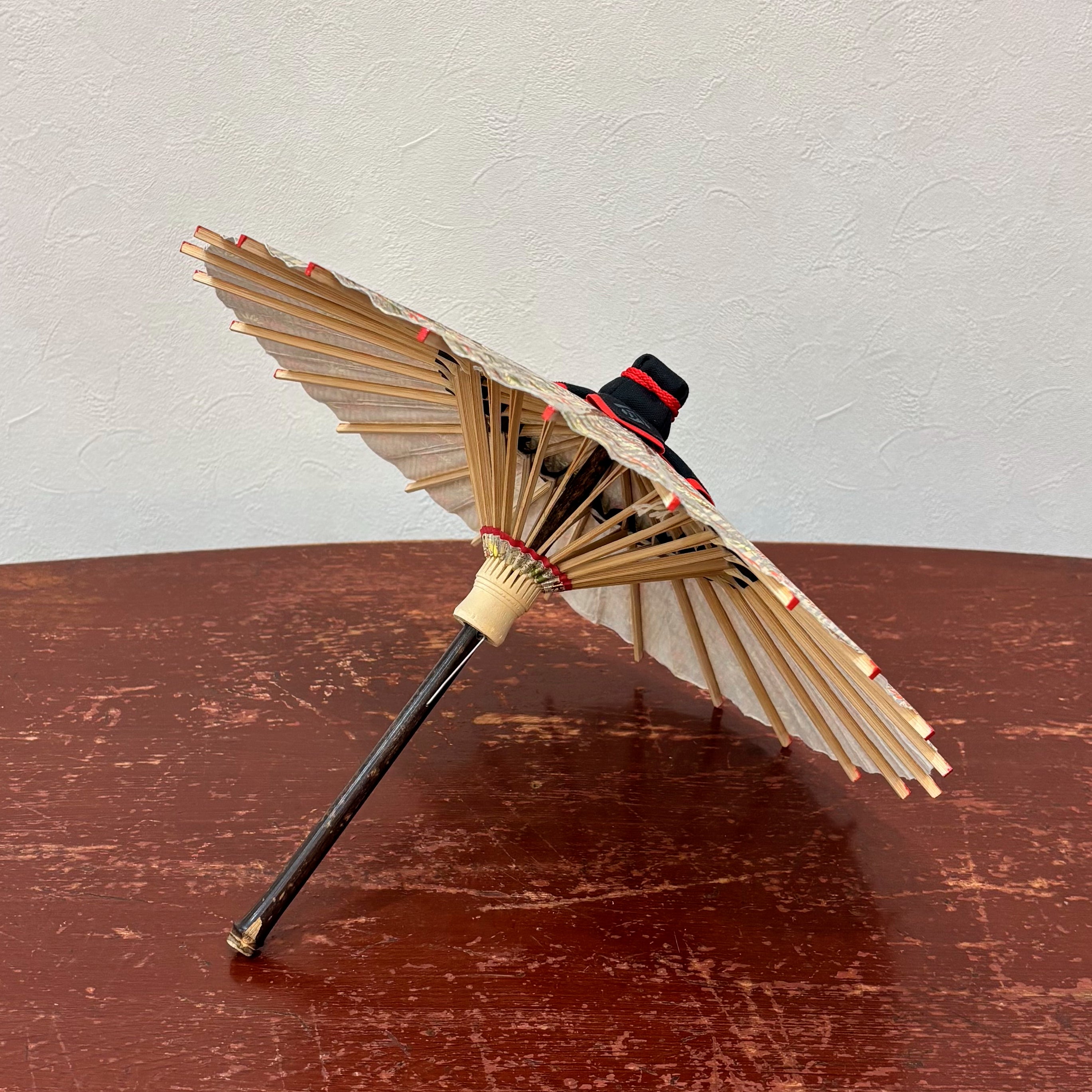 姫和傘 『銀彩/笹』