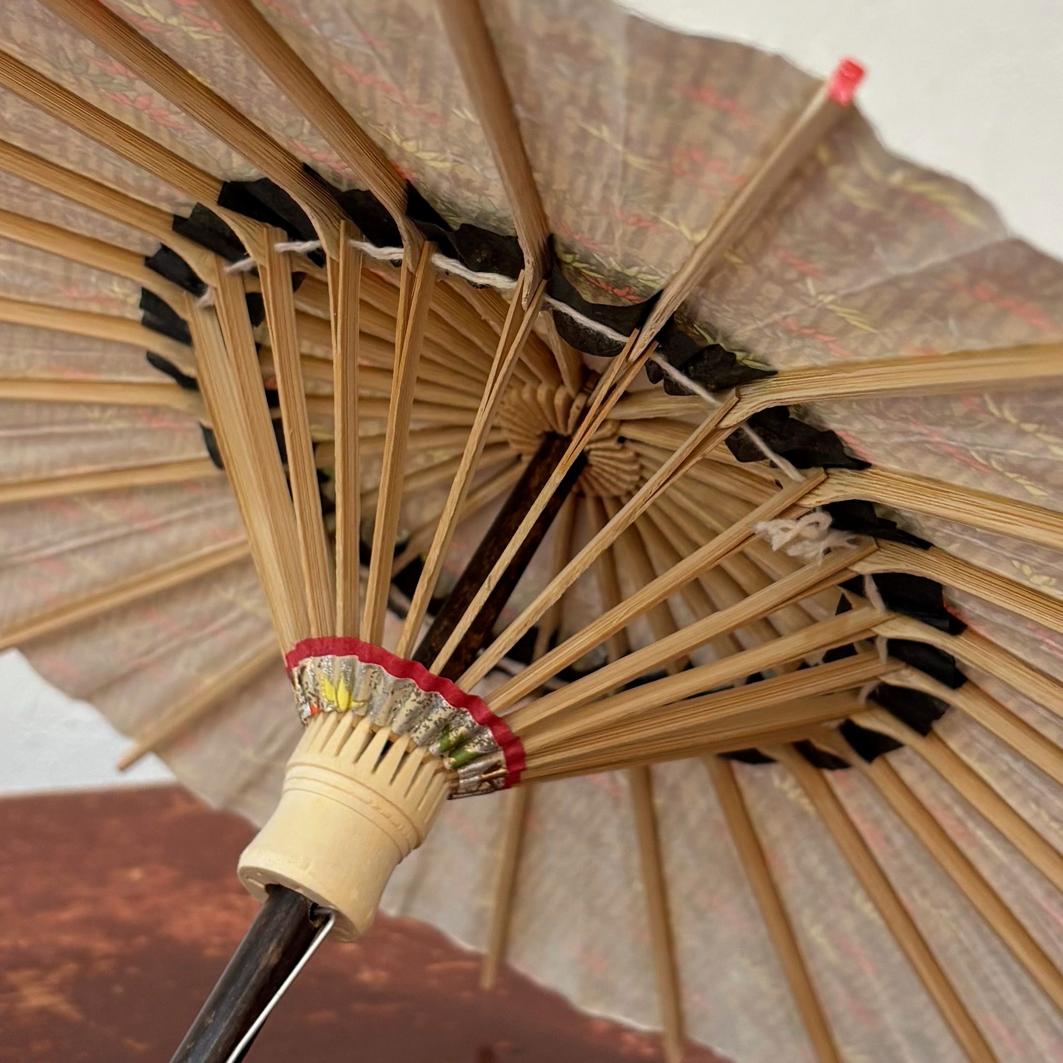 姫和傘 『銀彩/笹』