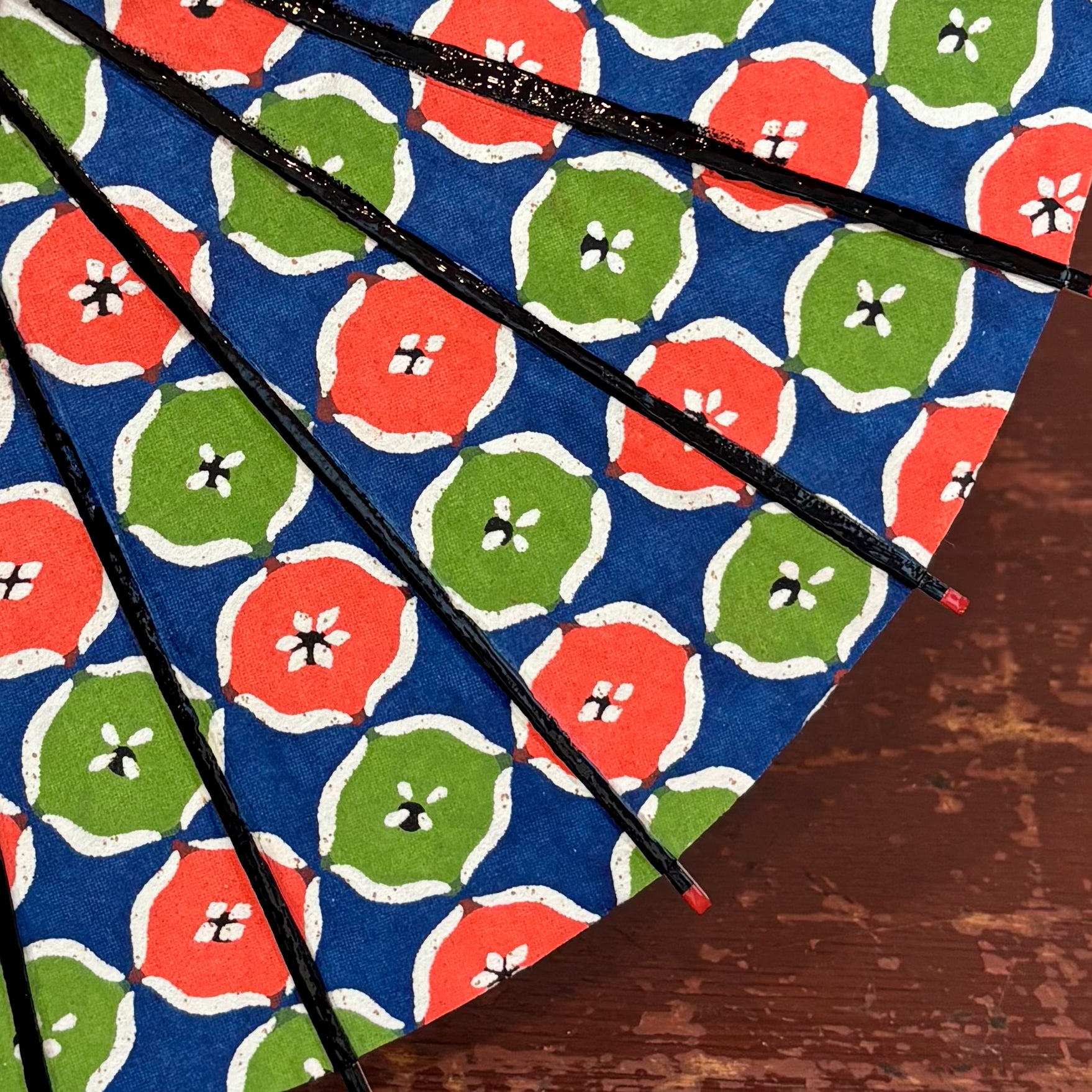 Himewa Umbrella Bell Sound/Red White Bamboo