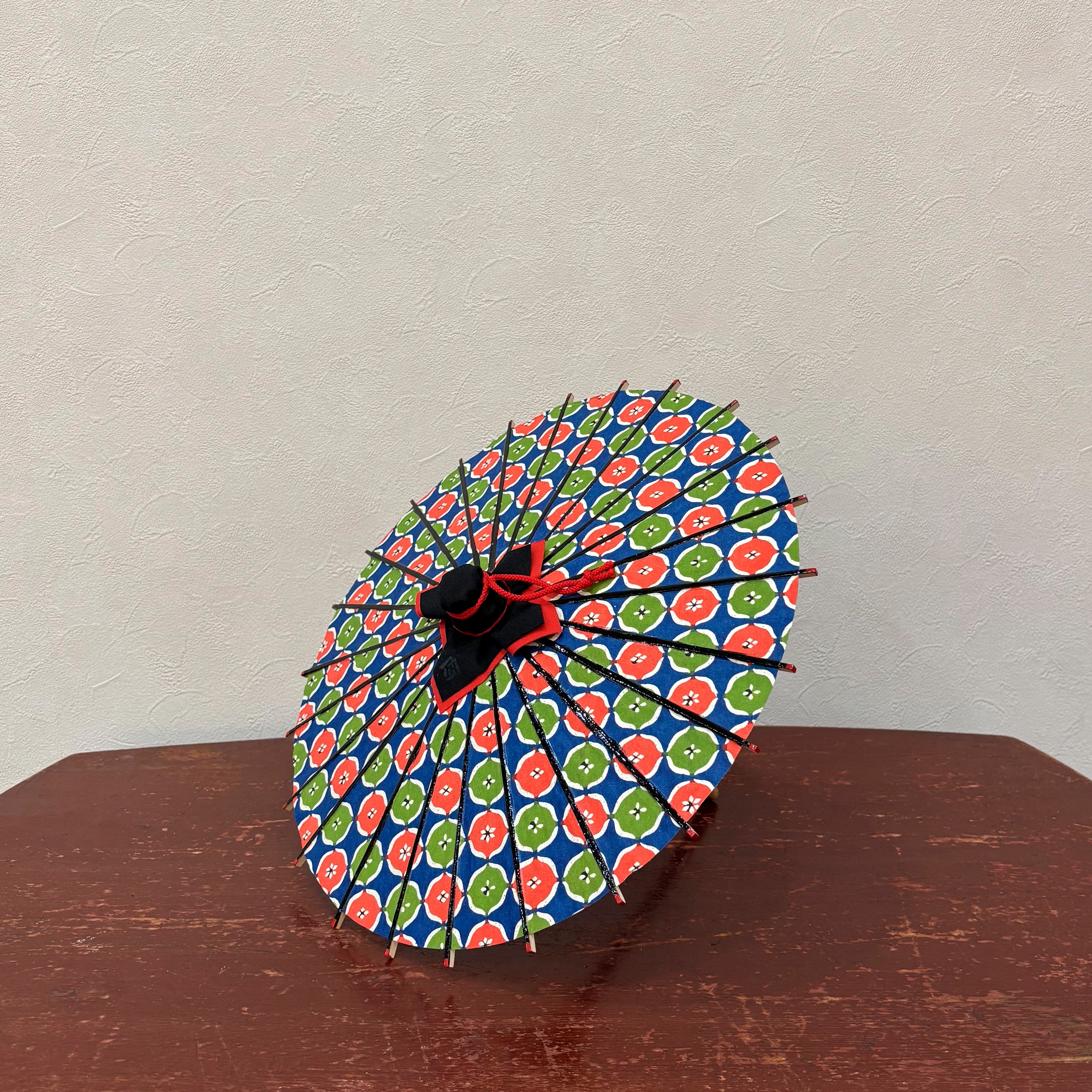 Himewa Umbrella Bell Sound/Red White Bamboo