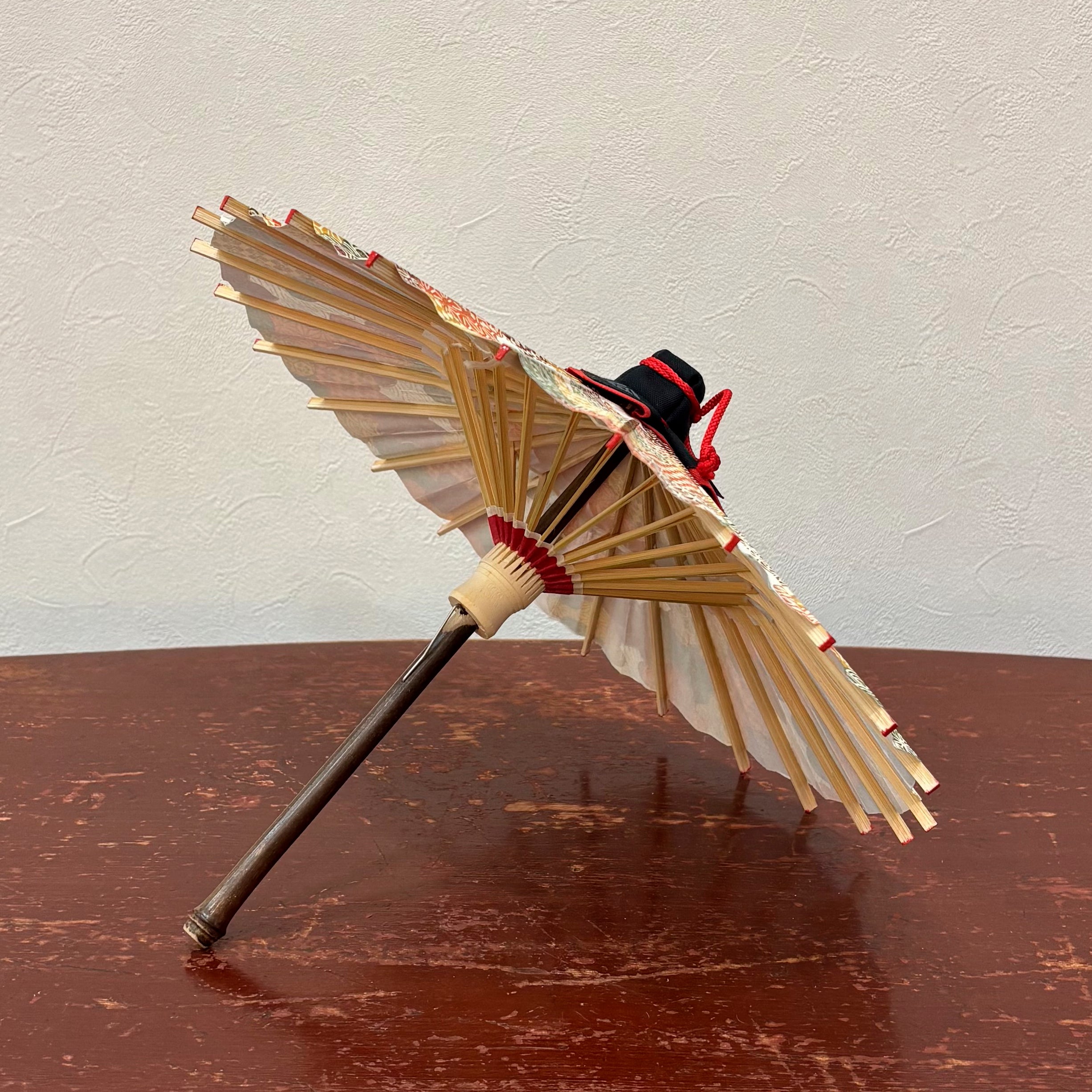 姫和傘 『光琳梅重ね』クリア漆