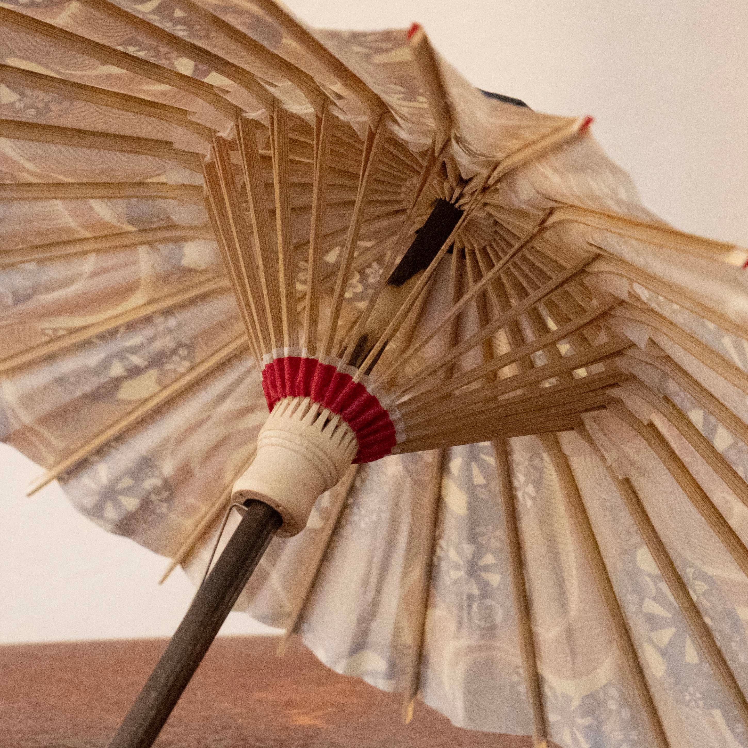 姫和傘  『金彩御所車』