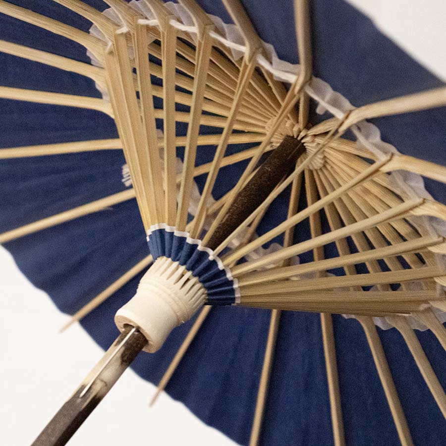 姫和傘  大寸『蒼』