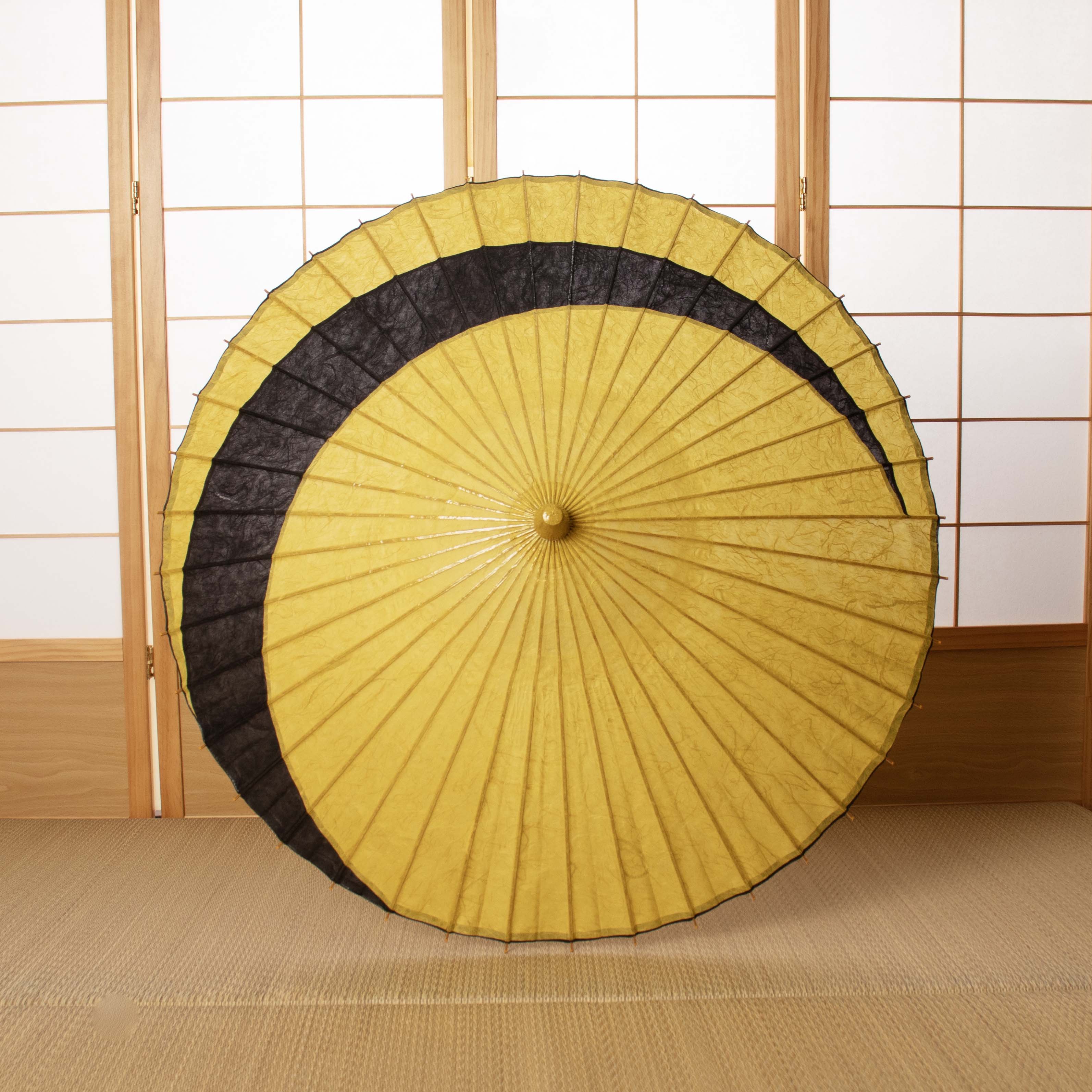 京都黒谷特選日傘 『巴』虎月