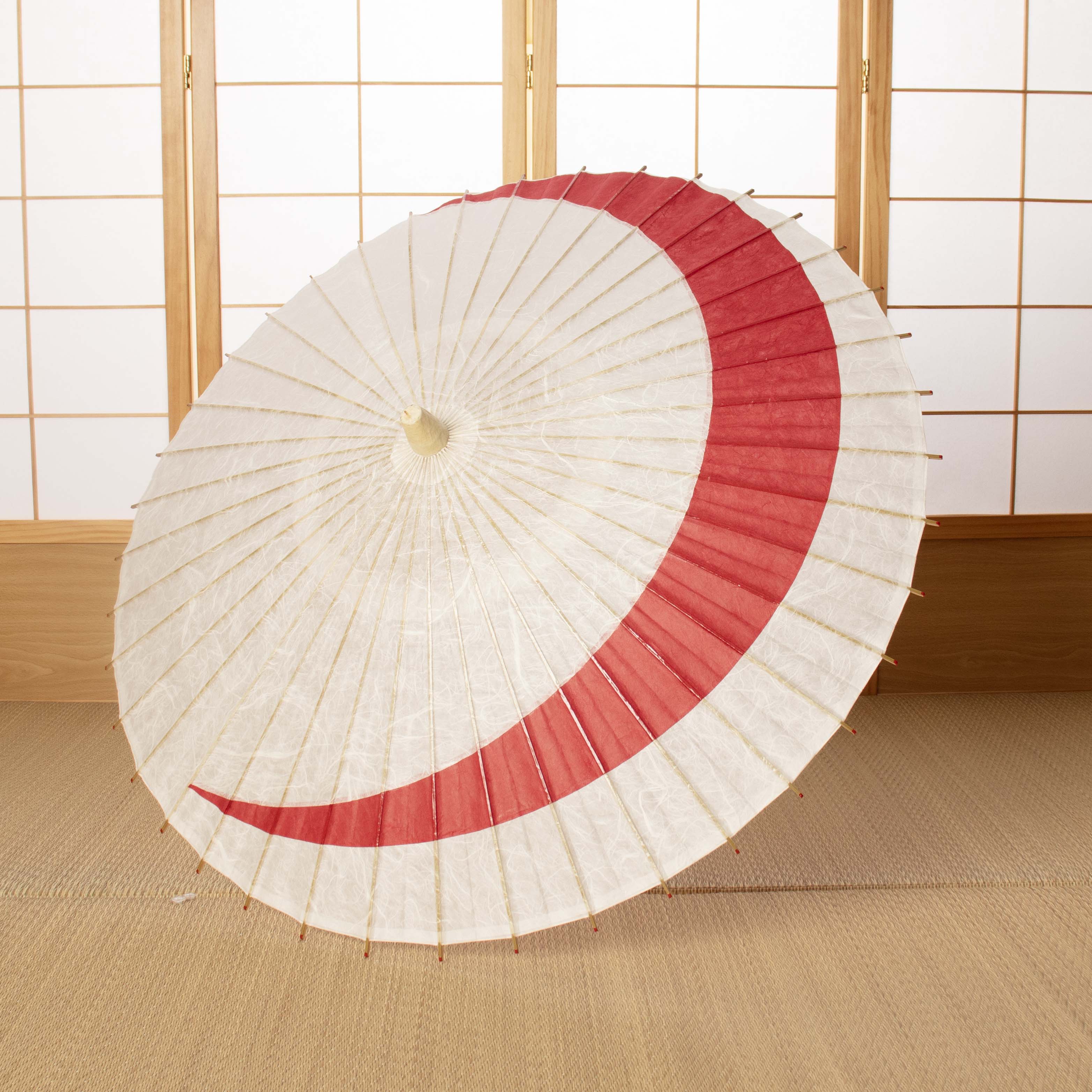 京都黒谷特選日傘『巴』一閃