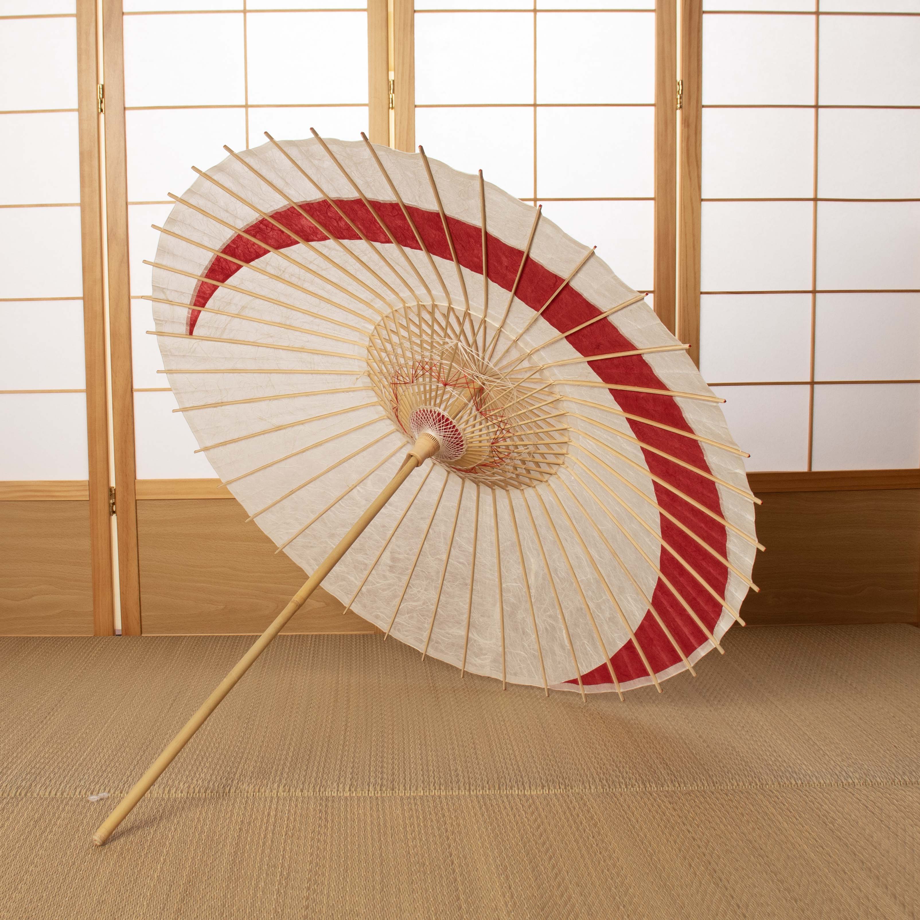 京都黒谷特選日傘『巴』一閃