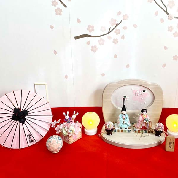 姫和傘 『麻の葉』 黄色